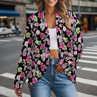Petal Pop Women's Drop Shoulder Cardigan