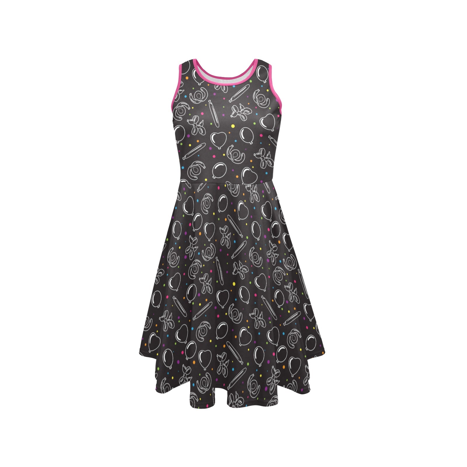Twisterhood Women’s Fit & Flare Sleeveless Dress