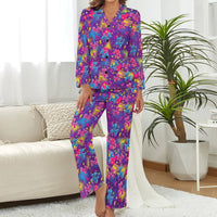 Electric Parade Women's Long Sleeve Pajama Set