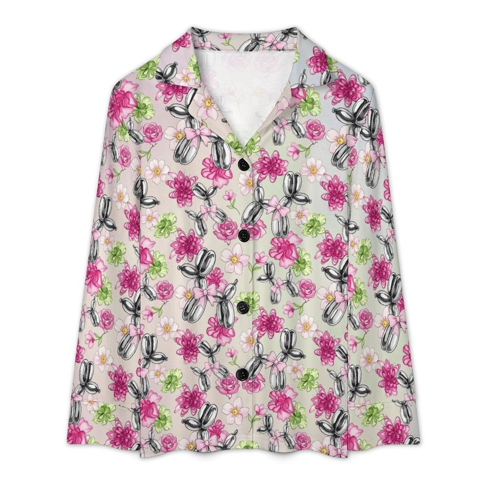 Petal Pop Women's Long Sleeve Pajama Set