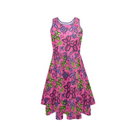 Pop Couture Women’s Fit & Flare Sleeveless Dress