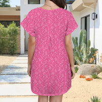 Twisterhood Women's Shirt Dress with Pockets