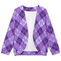 Argyle Afterparty Women's Drop Shoulder Cardigan