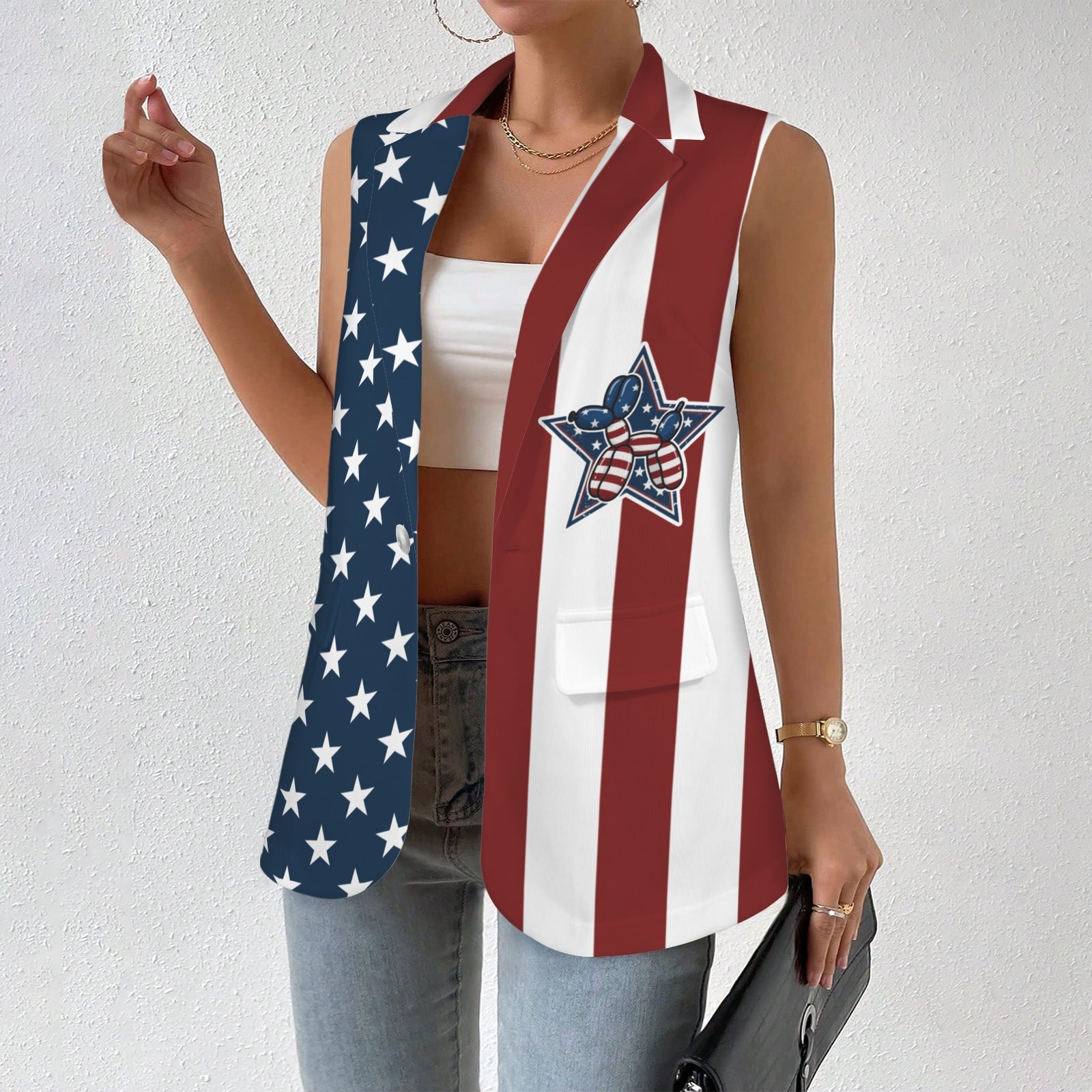 Patriotic Pups Women's Performance Vest