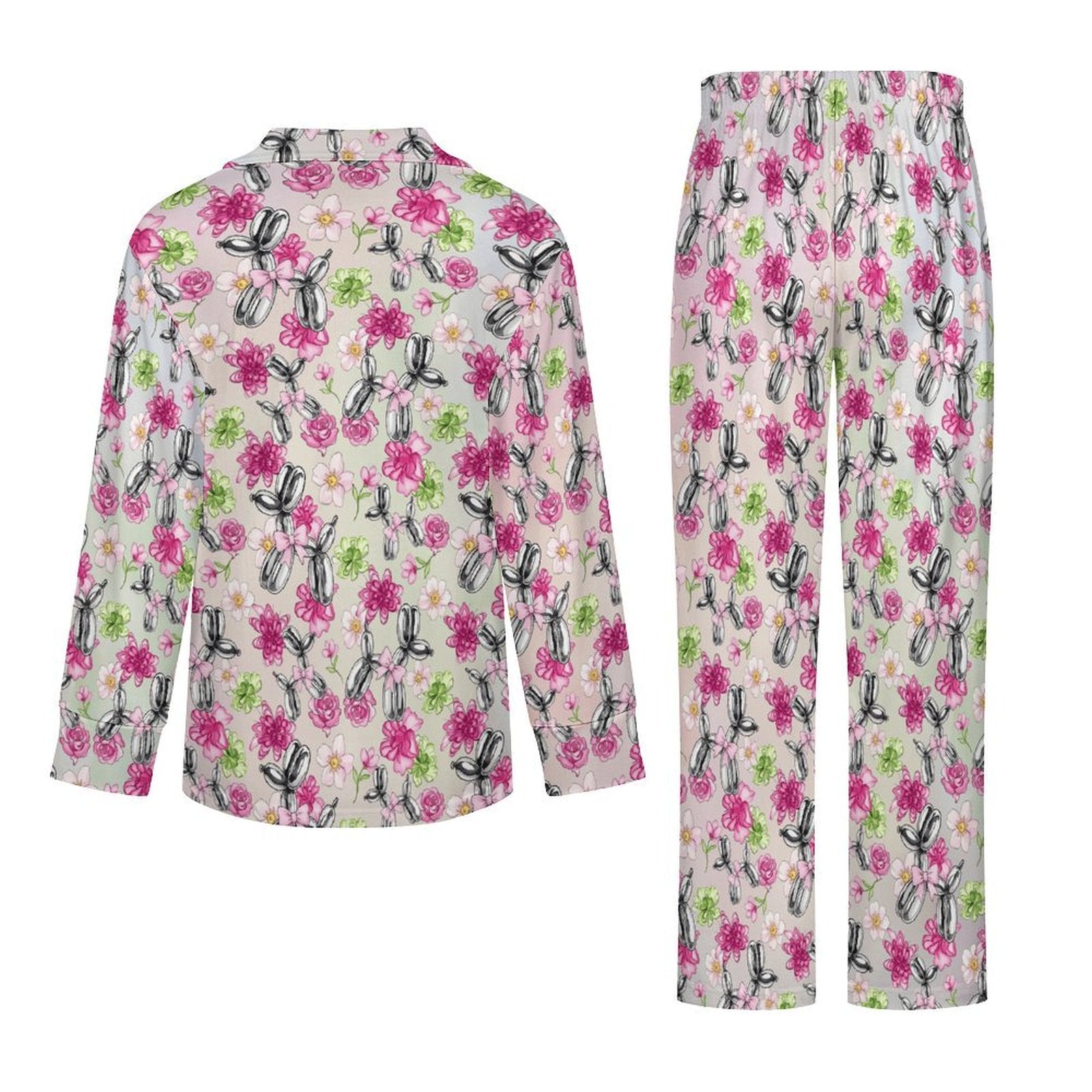 Petal Pop Women's Long Sleeve Pajama Set