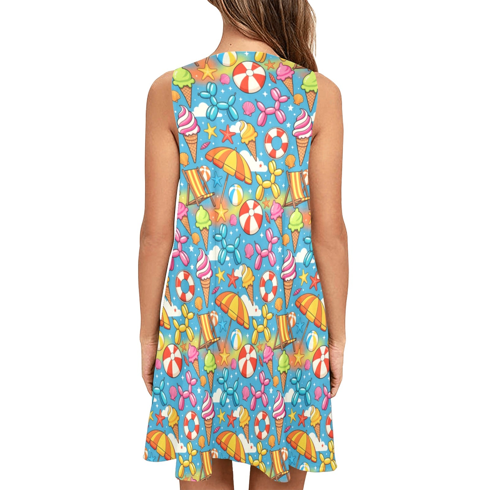 Summer Lovin' Women’s Flowy Sleeveless Dress with Pockets