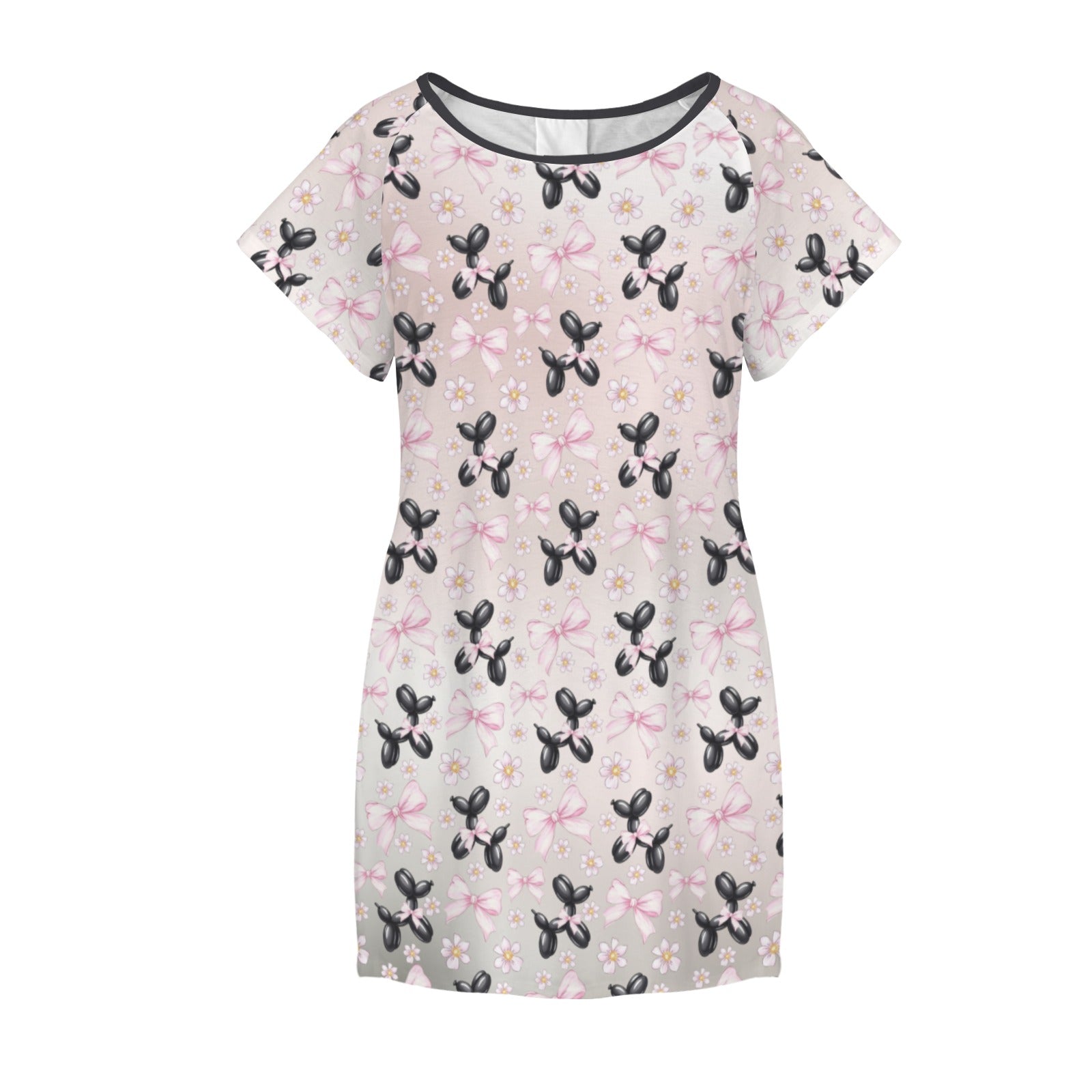 Bow Wow Women's Shirt Dress with Pockets