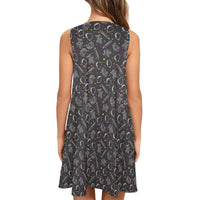Twisterhood Women’s Flowy Sleeveless Dress with Pockets