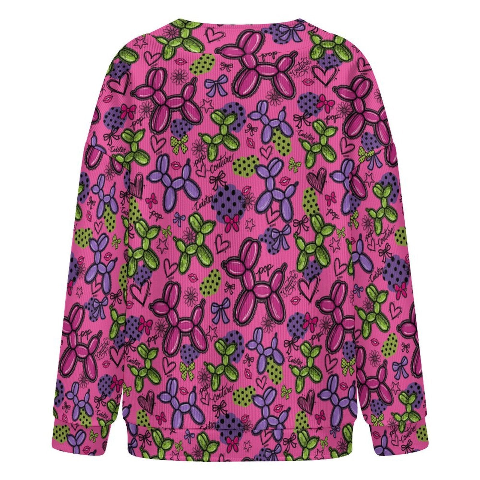 Pop Couture Women's Drop Shoulder Cardigan