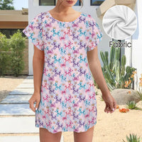 Perfectly Princess Women's Shirt Dress with Pockets