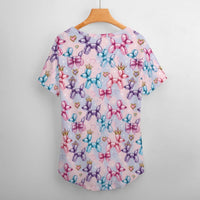 Perfectly Princess Women's Ice Silk V-Neck Top